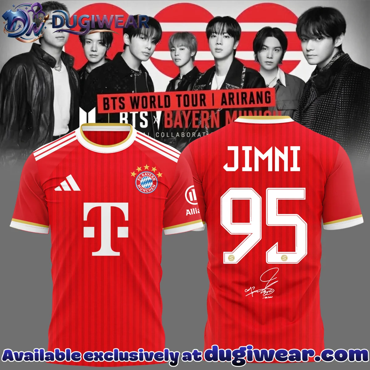 BTS WORLD TOUR ARIRANG IN Munich Shirt & Hoodie [Drop 2]