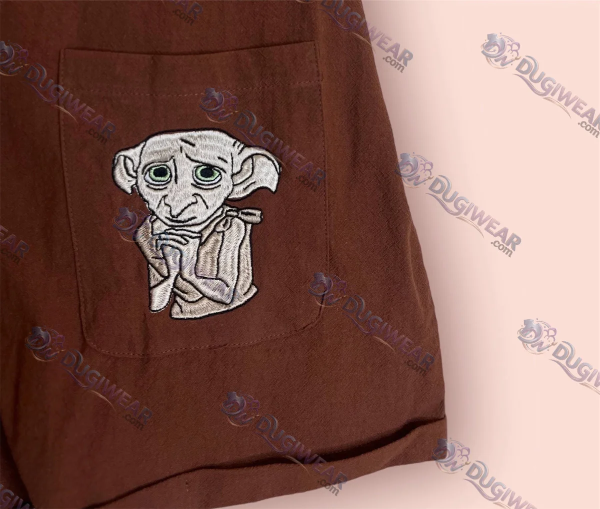 Dobby Harry Potter Embroidered Romper, XS-XL Dobby Harry Potter Embroidered Romper, XS-XL