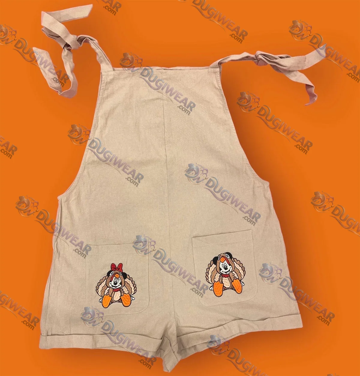 Mickey and Minnie Thanksgiving Romper