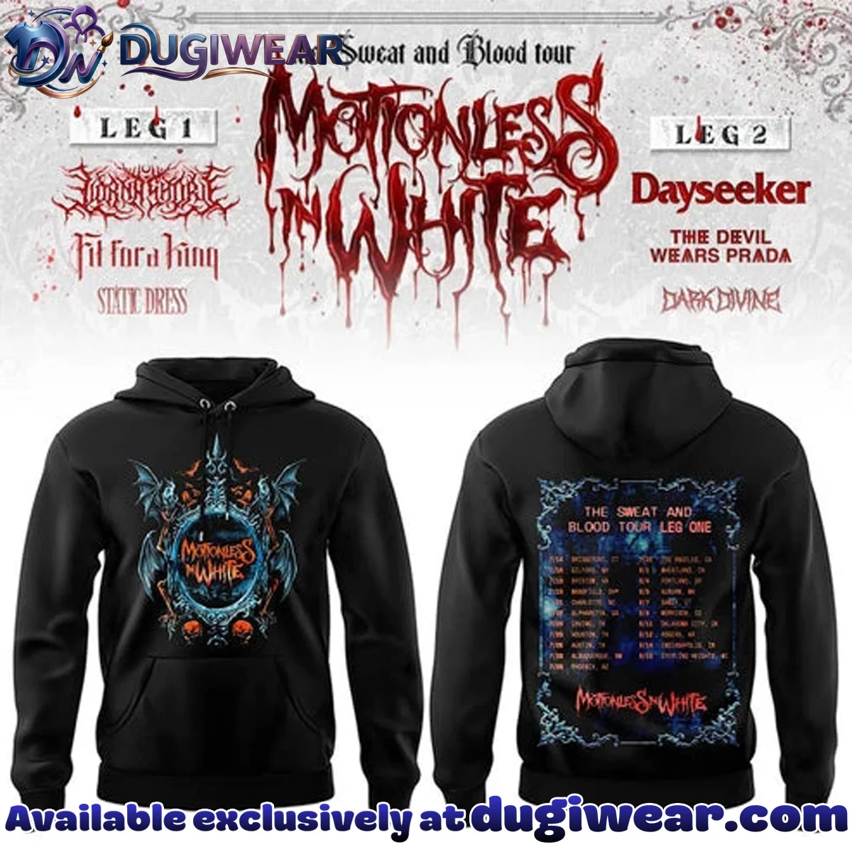 Summer Tour Saratoga Springs NY Shirt & Hoodie (Design 9)