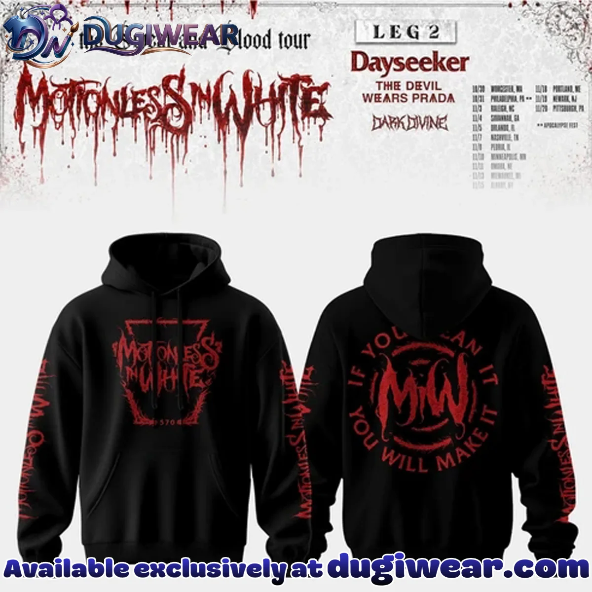 Summer Tour Saratoga Springs NY Shirt & Hoodie - Series 3