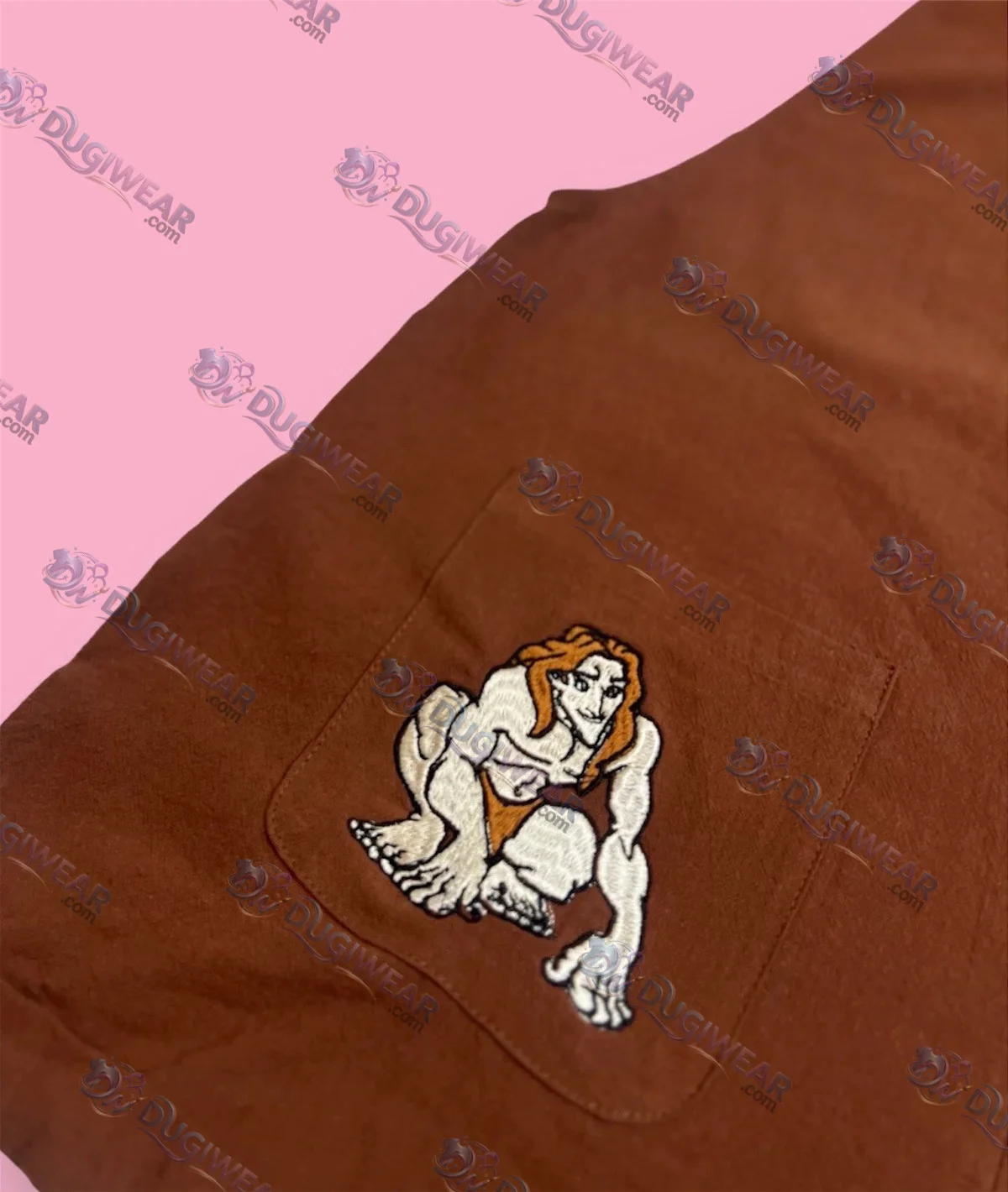 Tarzan Embroidered Adult Romper, Disney Inspired Tarzan Embroidered Adult Romper, Disney Inspired