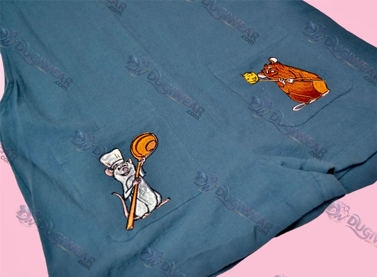 Women's Ratatouille Embroidered Romper, Epcot Outfit Women's Ratatouille Embroidered Romper, Epcot Outfit