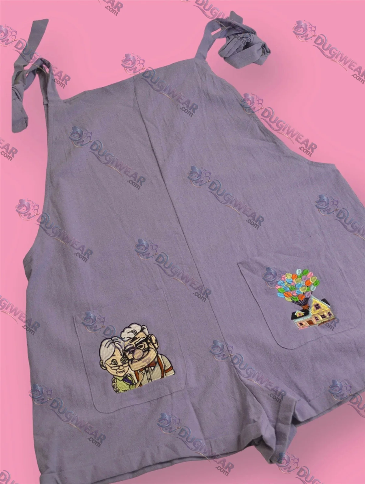 Women's 'Up' Movie Embroidered Romper Women's 'Up' Movie Embroidered Romper