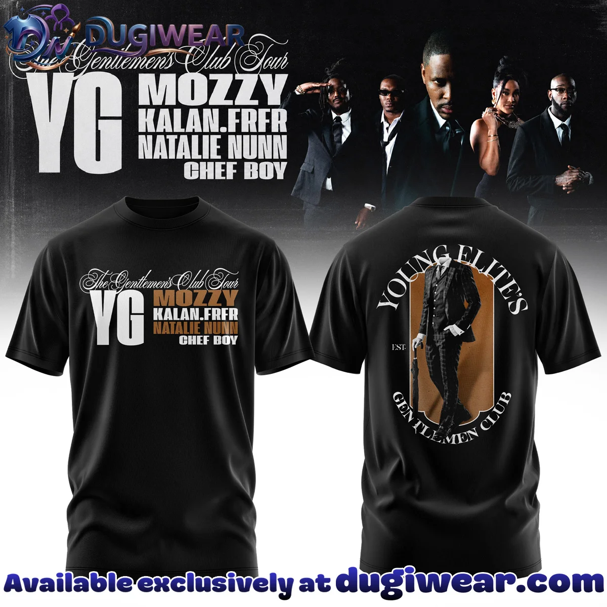 YG The Gentlemen's Club Tour T-Shirt & Hoodie [Drop 13]