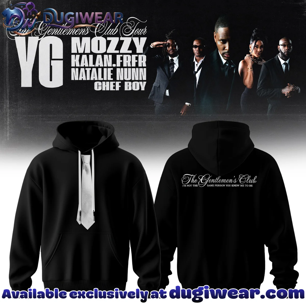 YG The Gentlemen's Club Tour T-Shirt & Hoodie [Drop 22]
