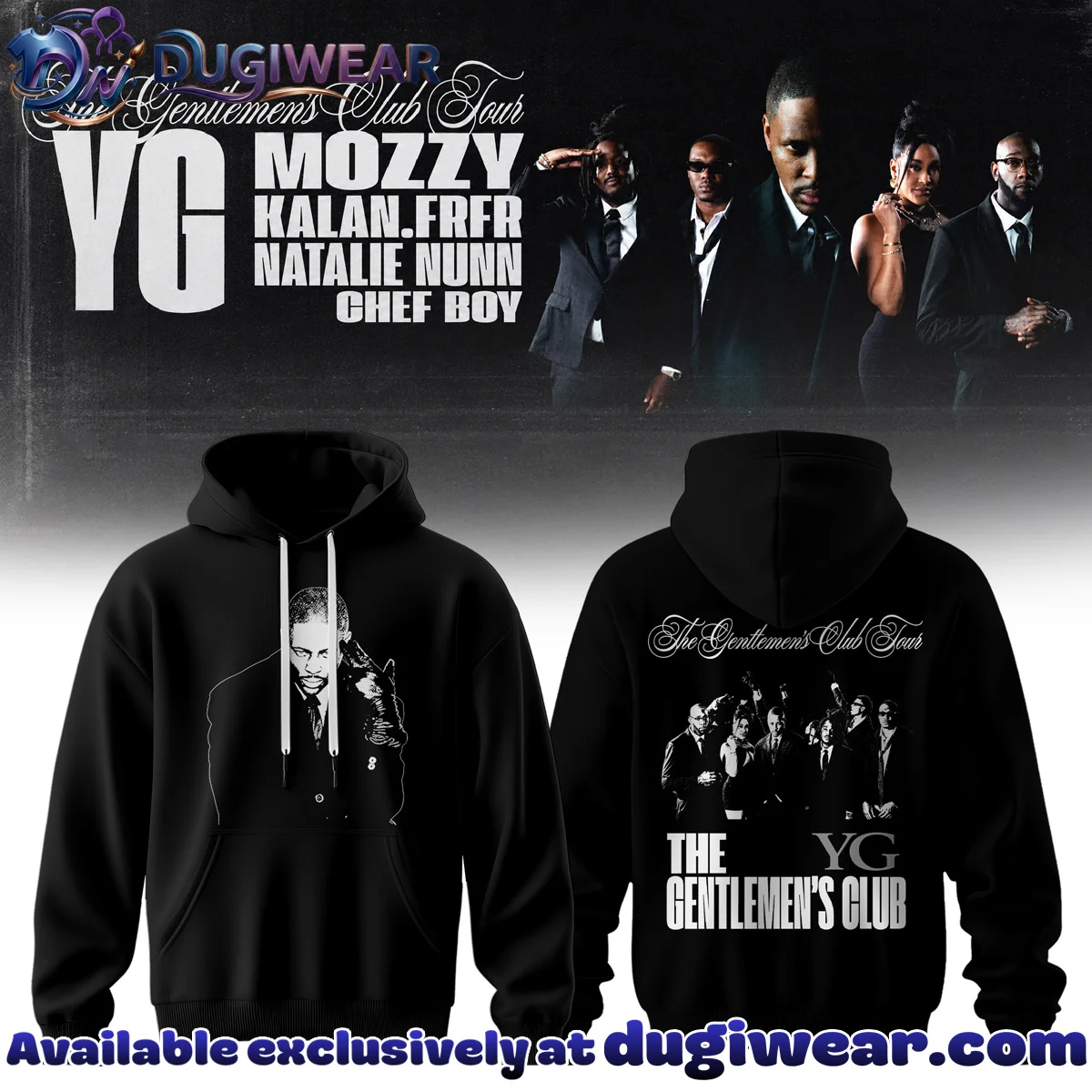 YG The Gentlemen's Club Tour T-Shirt & Hoodie - Part 17